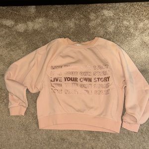 Zara Live Your Own Story Girls Sweater size 11/12